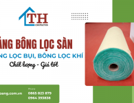 Mảng bông lọc sàn, bông lọc bụi, bông lọc khí chất lượng, giá tốt