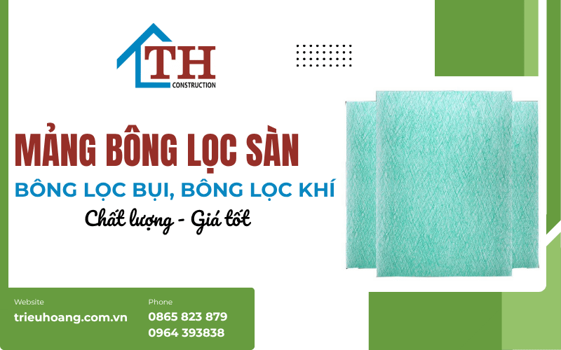 bông lọc sàn