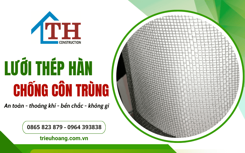 Lưới thép hàn chống côn trùng