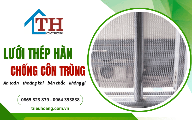 Lưới thép hàn chống côn trùng