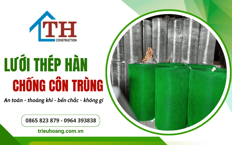 Lưới thép hàn chống côn trùng